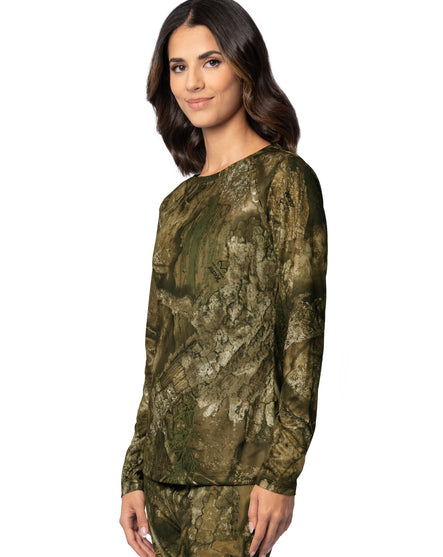 Women's Micro Tech Camo Crew