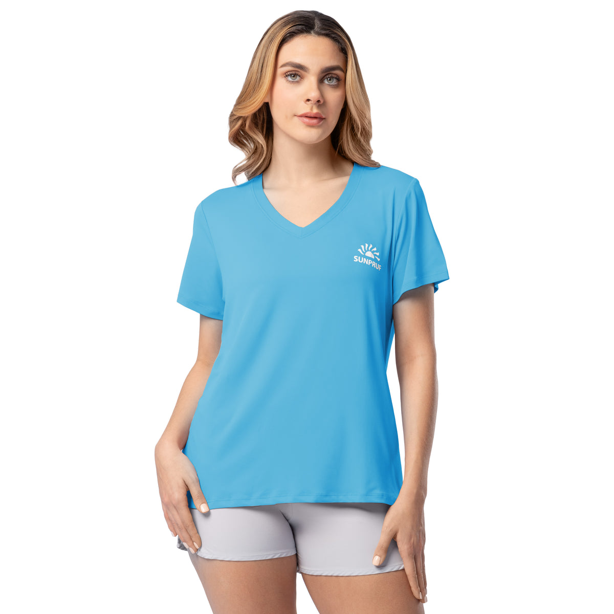 Women's Sunpruf UPF 30 Short Sleeve Sun Protection Shirt