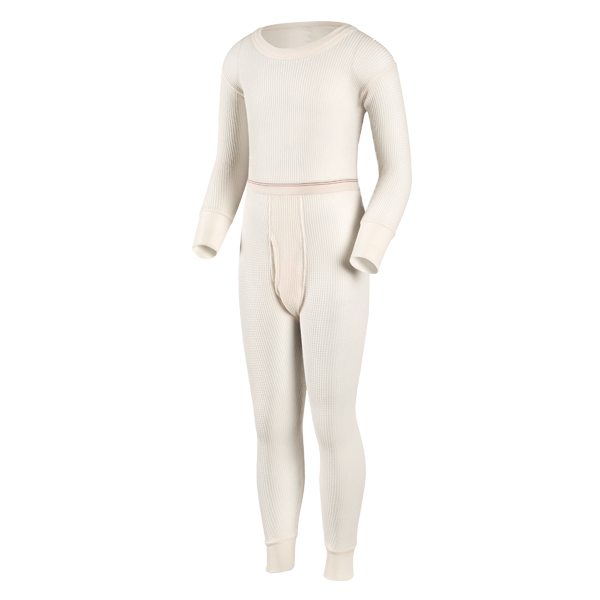 Boy's Traditional Waffle Set - Top and Pant