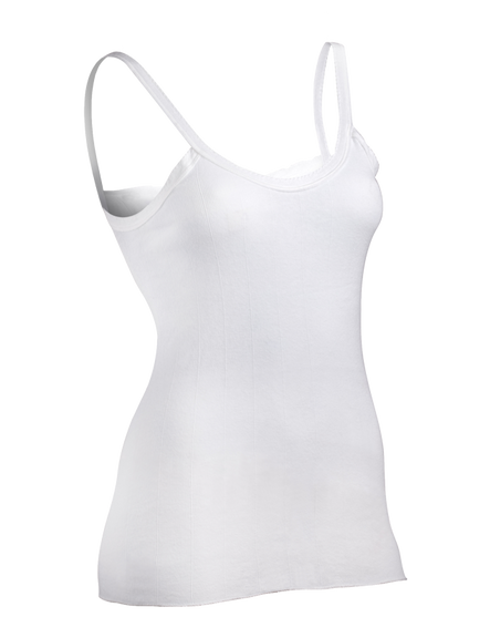 Camisole with Transparent Straps